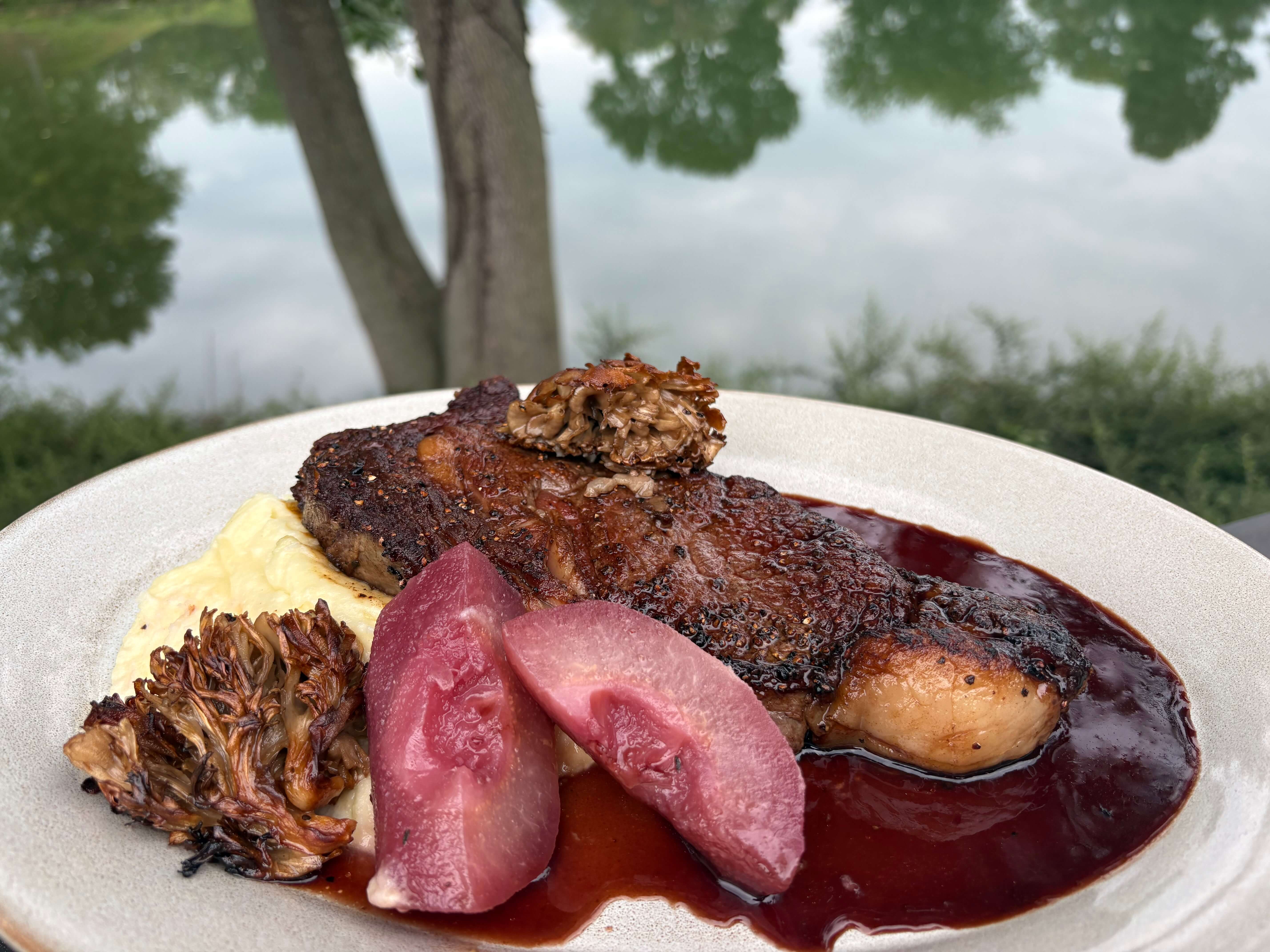 Pan Seared 14oz Ribeye